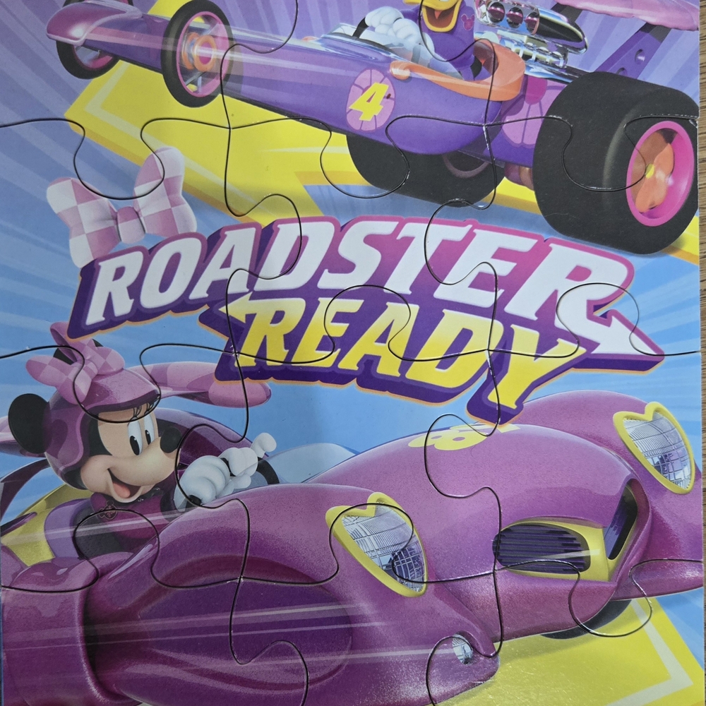 Disney Mickey Mouse Roadster Racers Puzzle Set Of 7 Puzzles - Picture 4 of 9